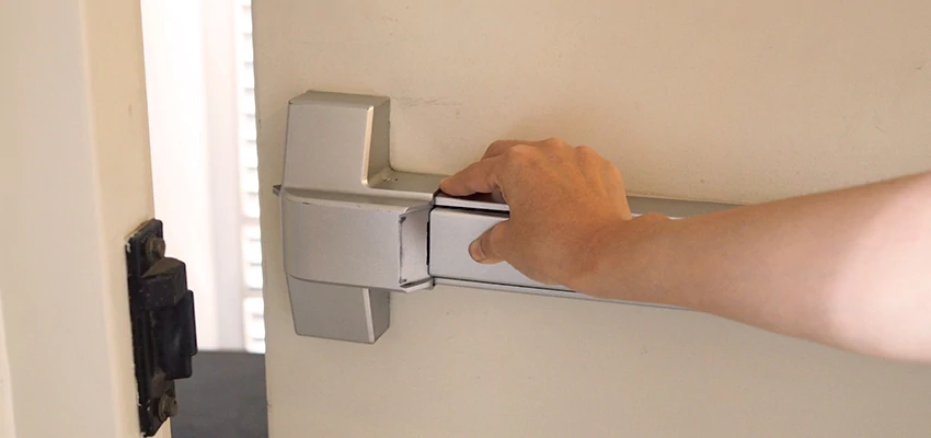 Roller Gate Panic Bar Installation in Rosemont, California
